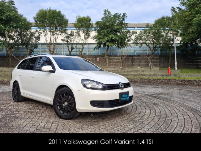 2011 Volkswagen Golf Variant 1.4 TSI 白色