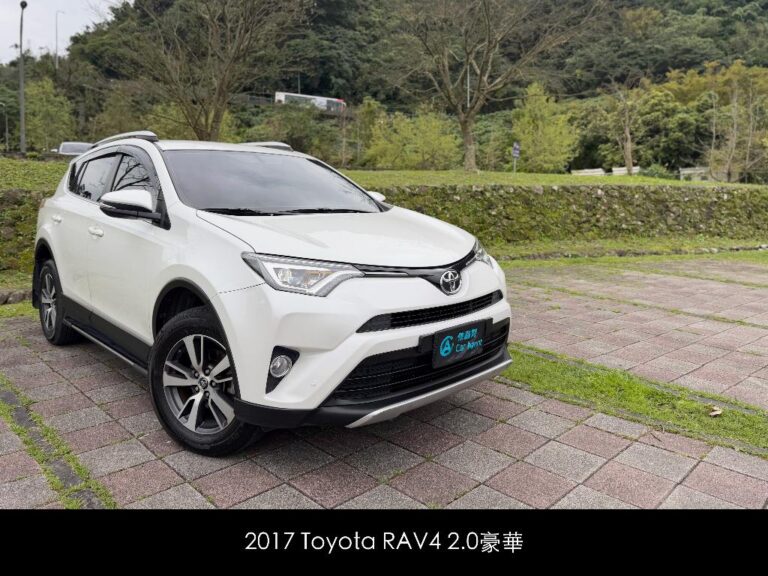 2016 Toyota RAV4 2.0 豪華 白色