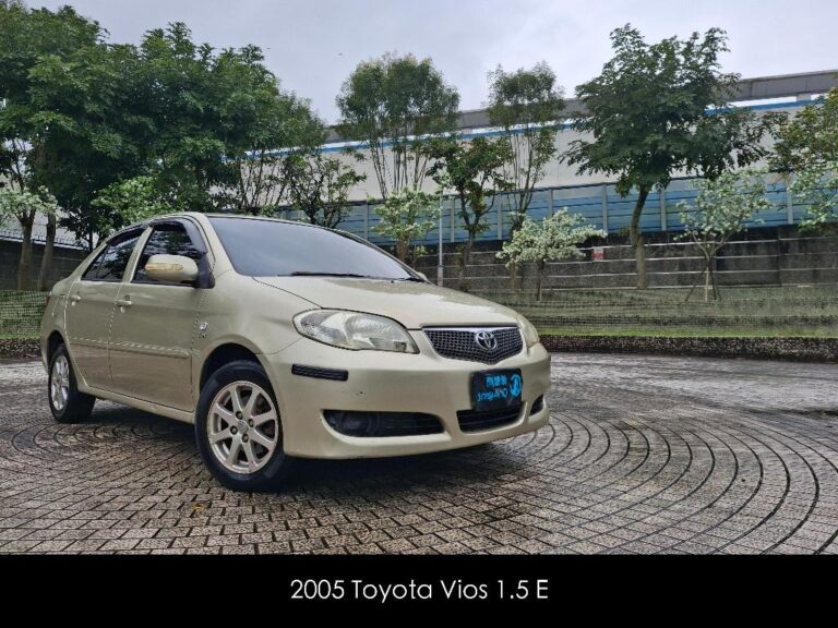 2005 Toyota Vios 1.5 E 棕色