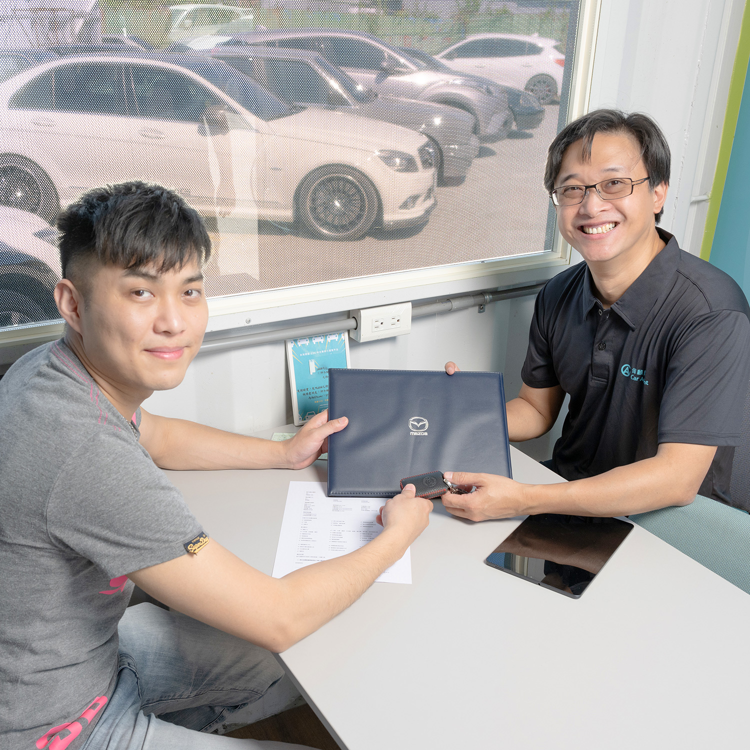 俥顧問成交交車情境照片